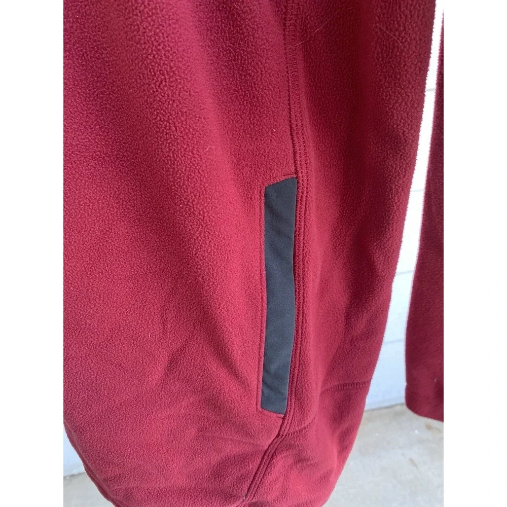 The North Face Mens Black Gray Full Zip Fleece Flash Dry Jacket Sz XXL